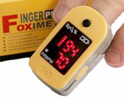 MD300-C1 Fingertip Pulse Oximeter - Blood Oxygen Meter with LED