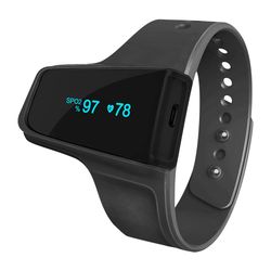 FL320 Wrist Pulse Oximeter for sleep and fitness - SPO2 & Heart Rate Recorder with vibration