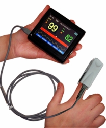 Handheld Pulse Oximeter with Touch Screen, PM-60A, Pulse Monitor