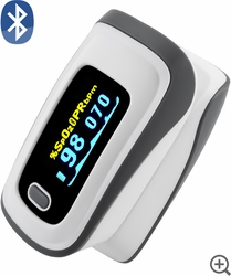 FL-300 Fingertip Pulse Oximeter - Blood Oxygen Monitor - Bluetooth