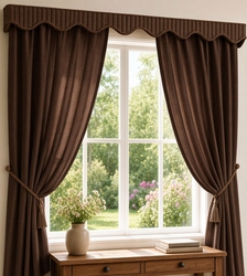 7 Foot Wicker Valance
