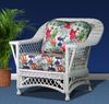 Bar Harbor Wicker Arm Chair