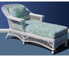 Bar Harbor Wicker Chaise Lounge