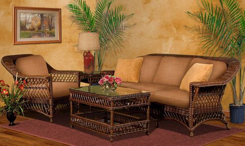 Bar Harbor Wicker Furniture Set