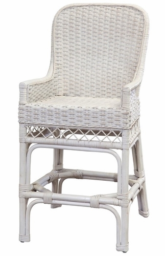 Catalina Wicker Counter Stool