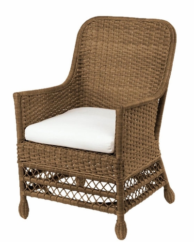 Catalina Wicker Dining Armchair