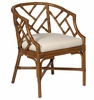 Chippendale Rattan Club Chair
