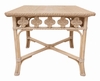 Clover Rattan Game Table