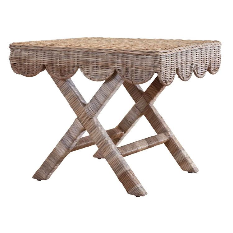 3106 Coco Wicker X Bench