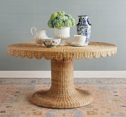 Coco Wicker Dining Table