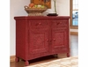 Eastern Shore Wicker Sideboard Cabinet