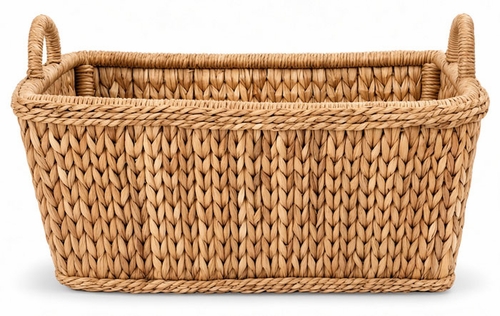 European Wicker Market Basket