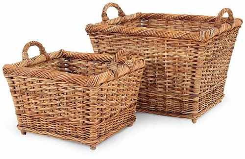 French Country Hearth Baskets
