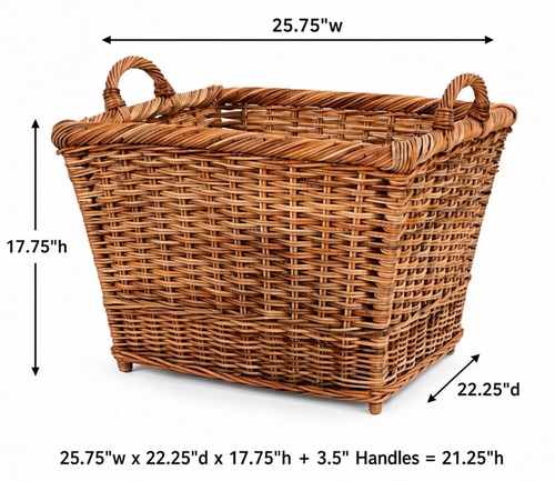 French Country Hearth Baskets