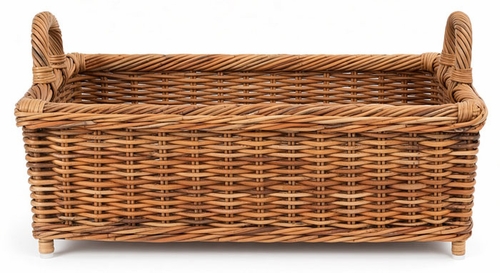 French Country Rattan Loft Basket