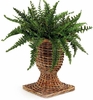 French Country Rattan URN