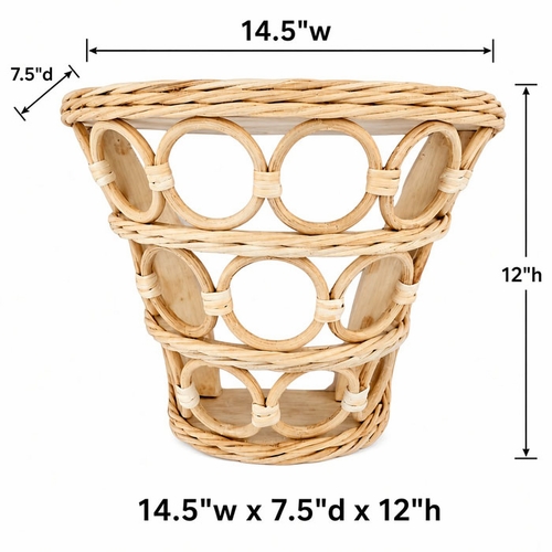 Harlow Rattan Wall Bracket