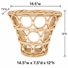 Harlow Rattan Wall Bracket