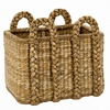 Large Rectangular Rush Basket
