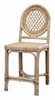 Louis XVI Trellis Bar Stool