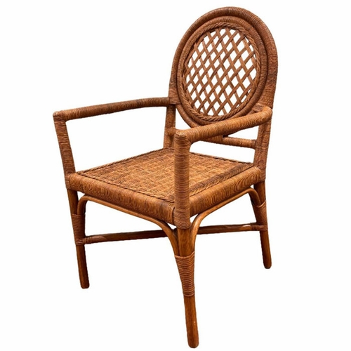 Louis XVI Trellis Dining Armchair