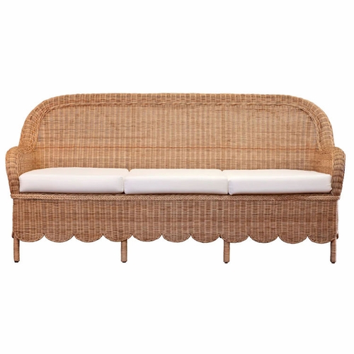 Madeline Wicker Sofa