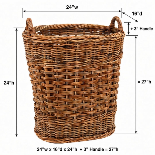 Manor Rattan Basket
