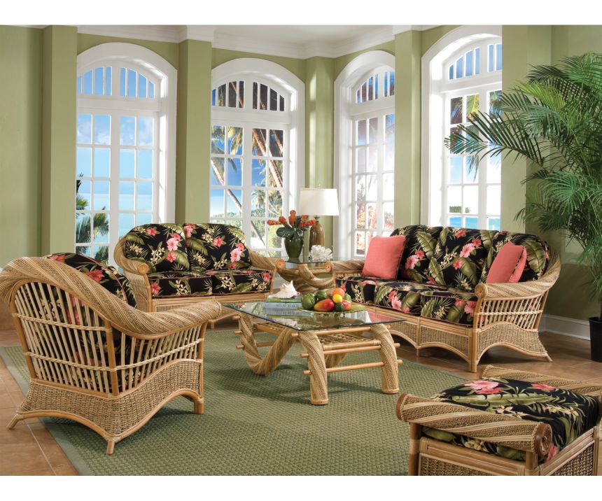 Maui Twist Rattan Wicker Furniture Set