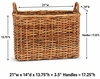 Mud Room Rattan Basket