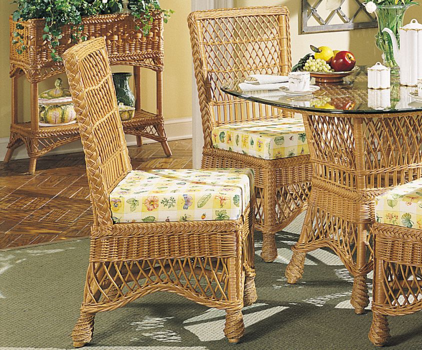 NPLD7 Naples 7Piece Wicker Dining Set