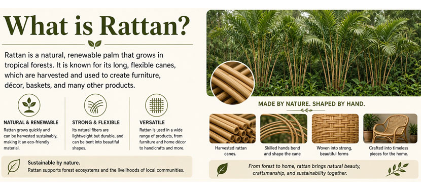 Natural Rattan