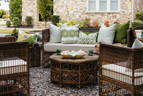 Octagonal Outdoor Cocktail Table