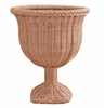 Outdoor Wicker Braided Urn