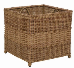 Outdoor Wicker Planter