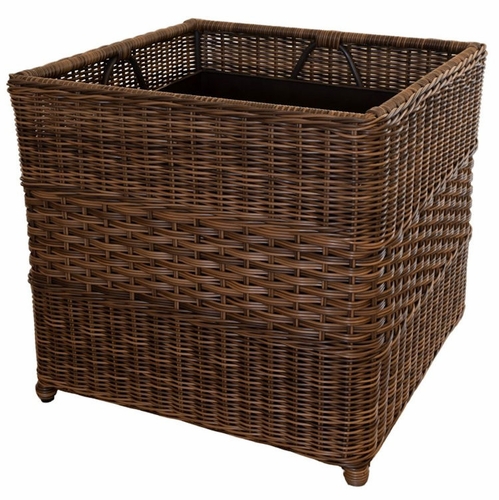 Outdoor Wicker Planter