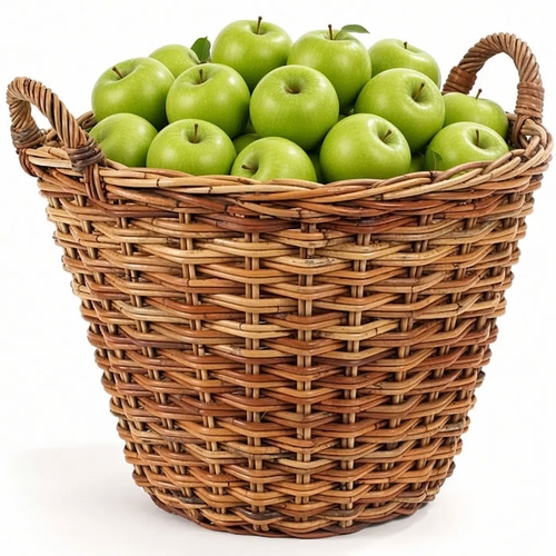 Produce Rattan Basket