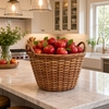 Produce Rattan Basket