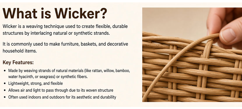 Product Information, What is Wicker?