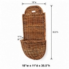 Provence Rattan Wall Basket
