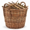 Rattan Log Basket