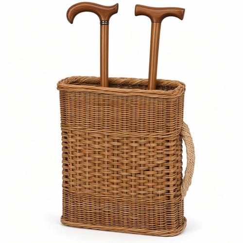 Rattan Walking Cane Basket