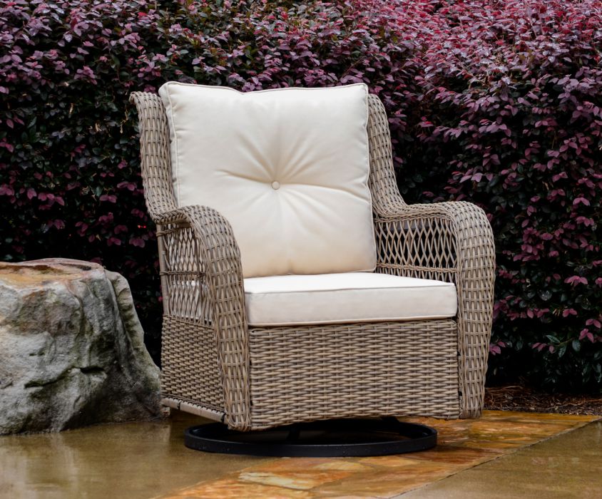RIOSGC Rio Vista Swivel Outdoor Wicker Glider Chair