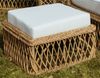 Rosemary Outdoor Wicker Ottoman