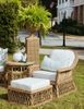 Rosemary Outdoor Wicker Ottoman