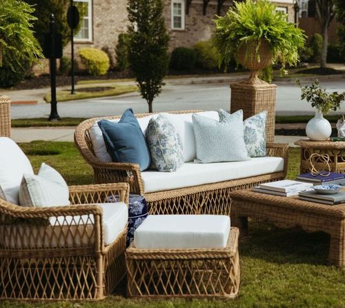 Rosemary Outdoor Wicker Sofa