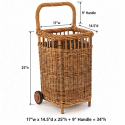 Small French Country Market Cart