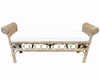 Somerset Rattan Bench