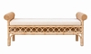 Somerset Rattan Bench