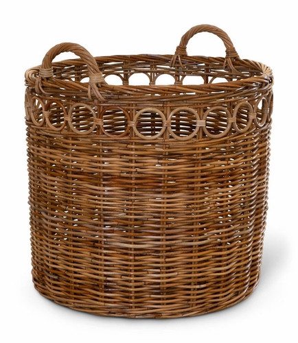 Somerset Round Rattan Basket