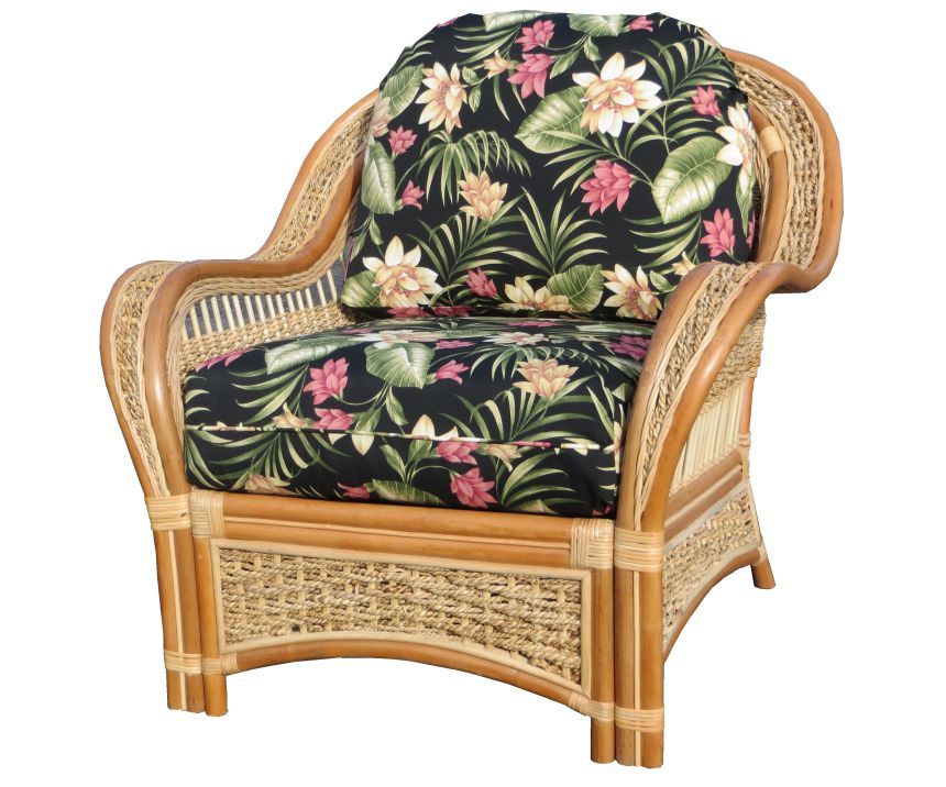 SIAC Spice Island Rattan Arm Chair